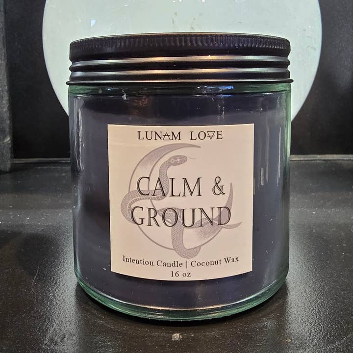 Vela Ritual de Calma y Conexión con la Tierra para venta al por mayor de Lunam Love