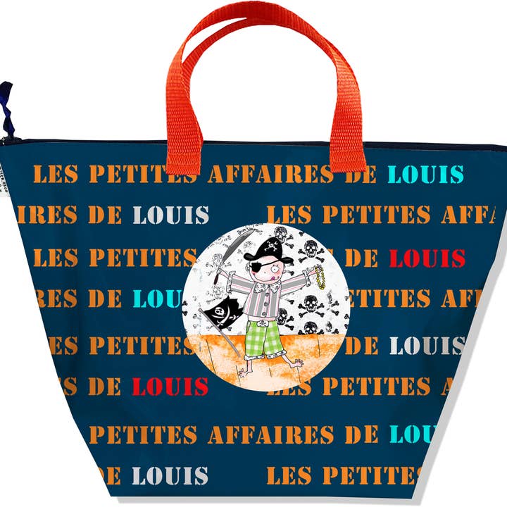 Mala Menino Personalizada Azul por atacado de BISTRAKOO