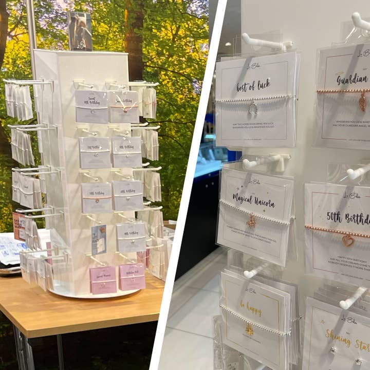 Sentiments Jewellery 40pc Countertop Spinner for wholesale by Lu Bella