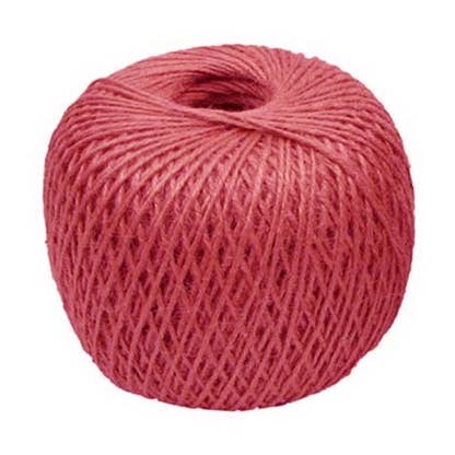 Jute Twine - Pink - 60 meters for wholesale by Ancient Wisdom
