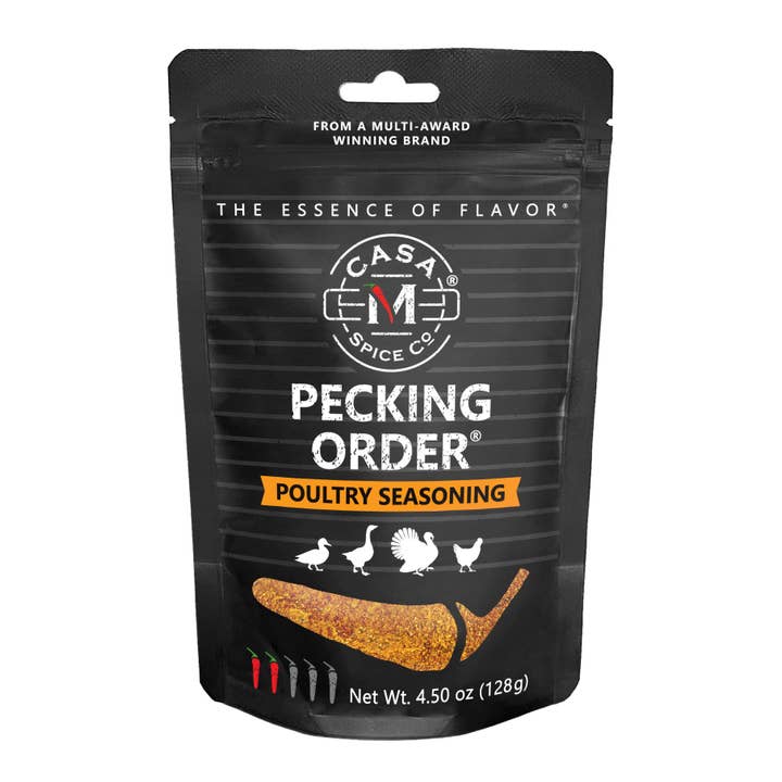 Pecking Order® Poultry Seasoning - Refill Bag for wholesale by Casa M Spice Co LLC