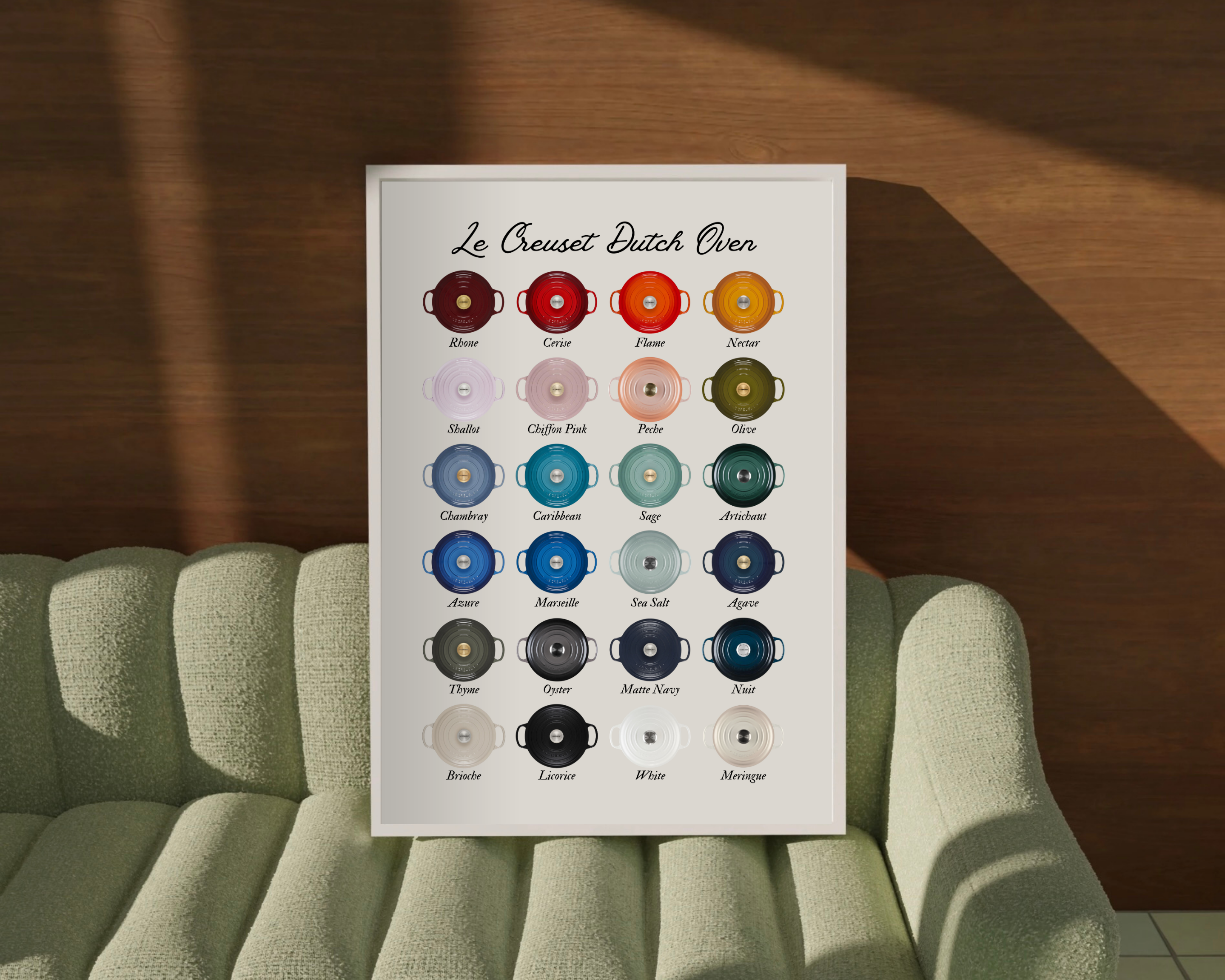 Olive Street Collective - Wholesale Art Print - Le Creuset Print14