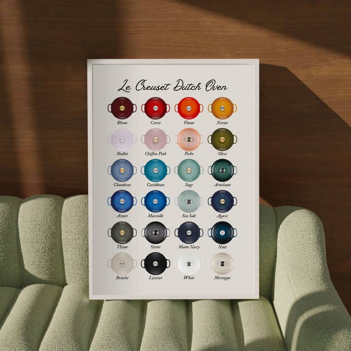 Olive Street Collective - Wholesale Art Print - Le Creuset Print14
