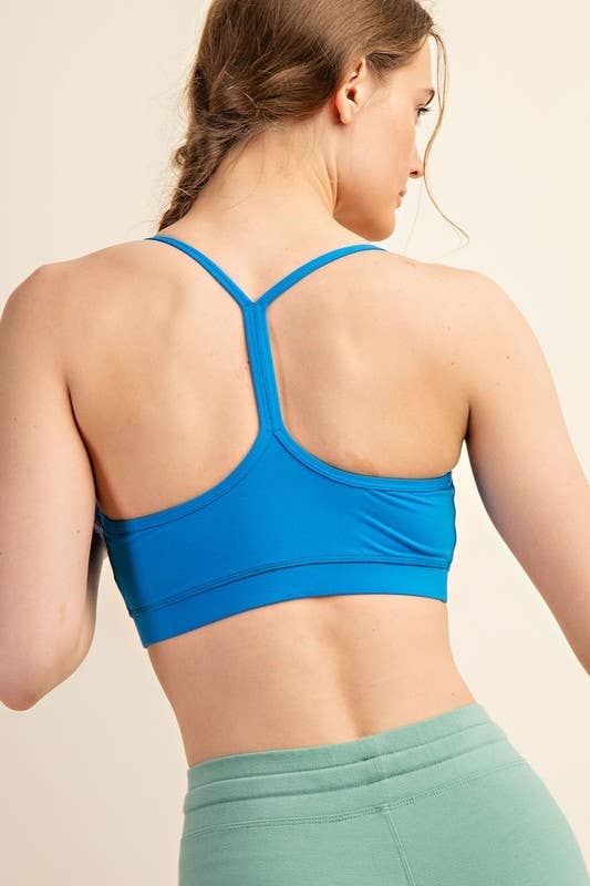 Sunday Morning - Wholesale Sports Bra - Women's - T479937 RACER BACK RECYCLED BUTTER SOFT BRA TOP17