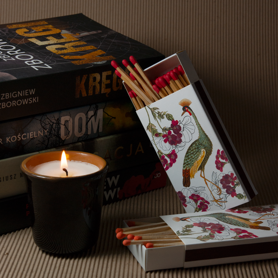 Woloszyn - Venta al por mayor Cerillas - Cerillas largas serie Vintage «Heron»6