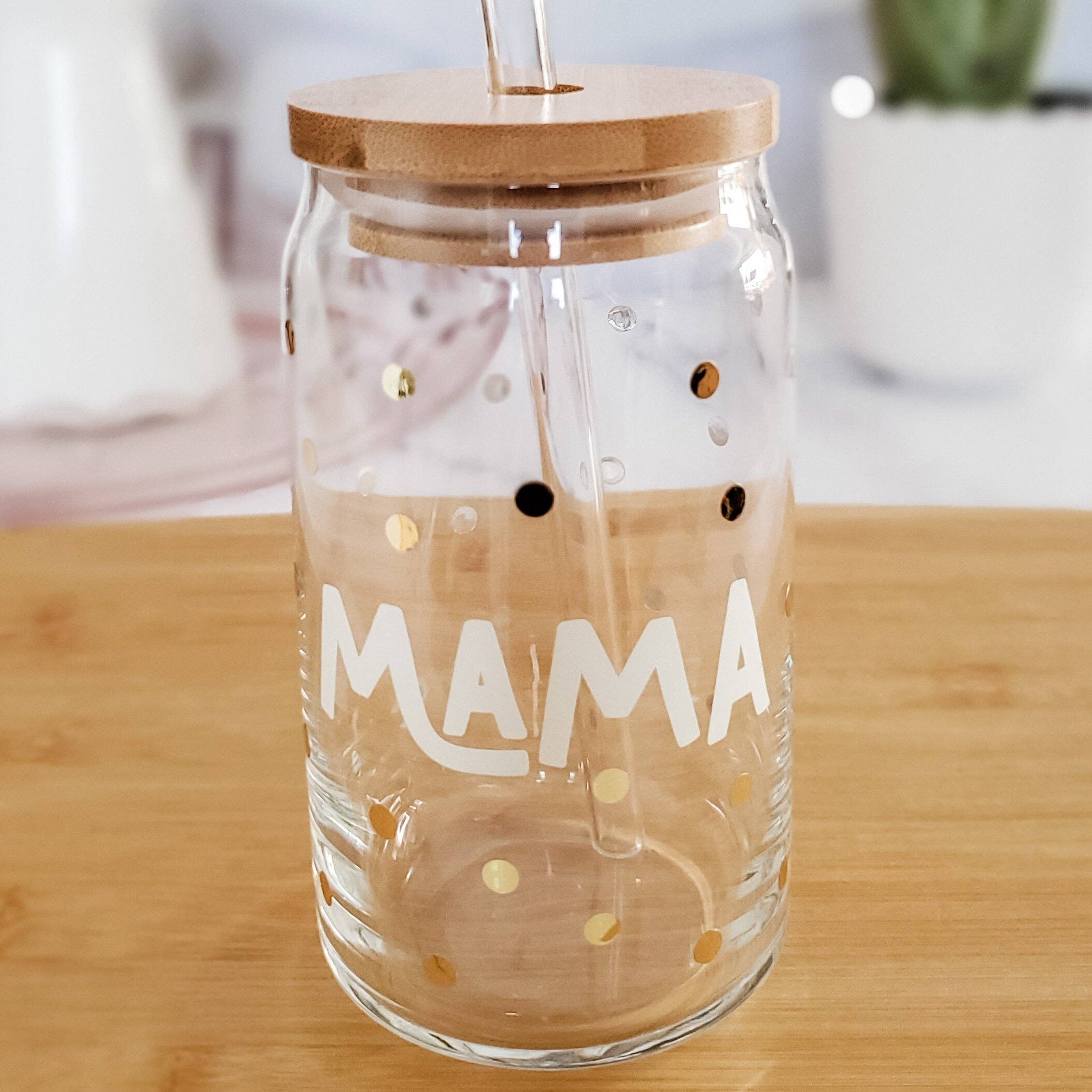 Salt and Sparkle – wholesale Drinking glass/cup – Mama and Mini Matching Clear Tumbler Set5