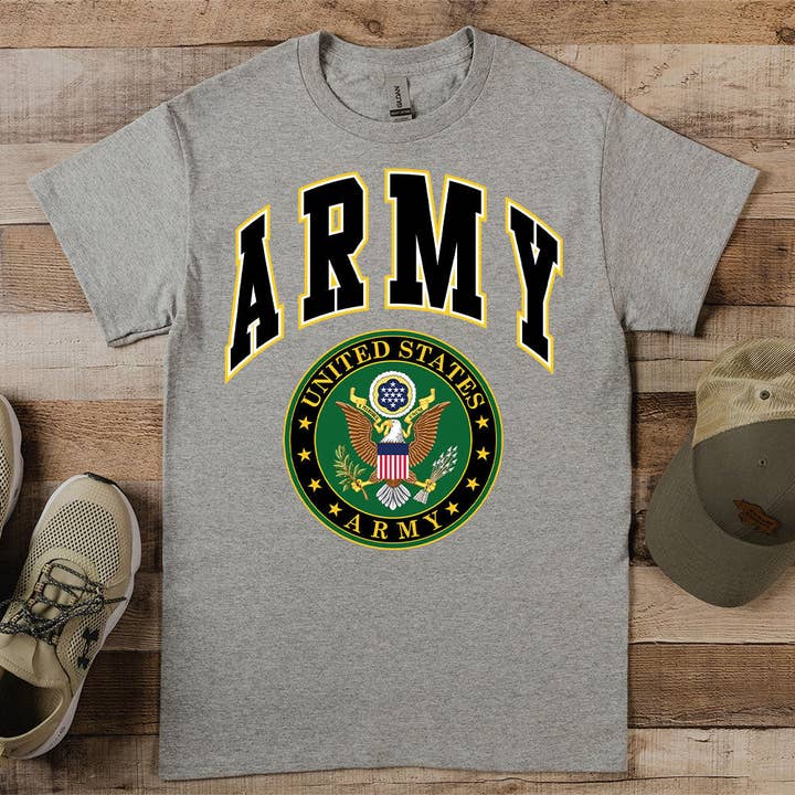 Camiseta con el sello del Ejército de EE. UU. para venta al por mayor de Artopia