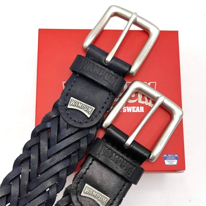 Suie Valentini srl - Vente Ceinture – femme - Ceinture en cuir véritable, marque Wampum, art. DK474/35