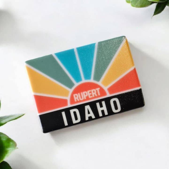 Mad River - Wholesale Magnet - Custom Ceramic Tile Magnet with your state or city/text2