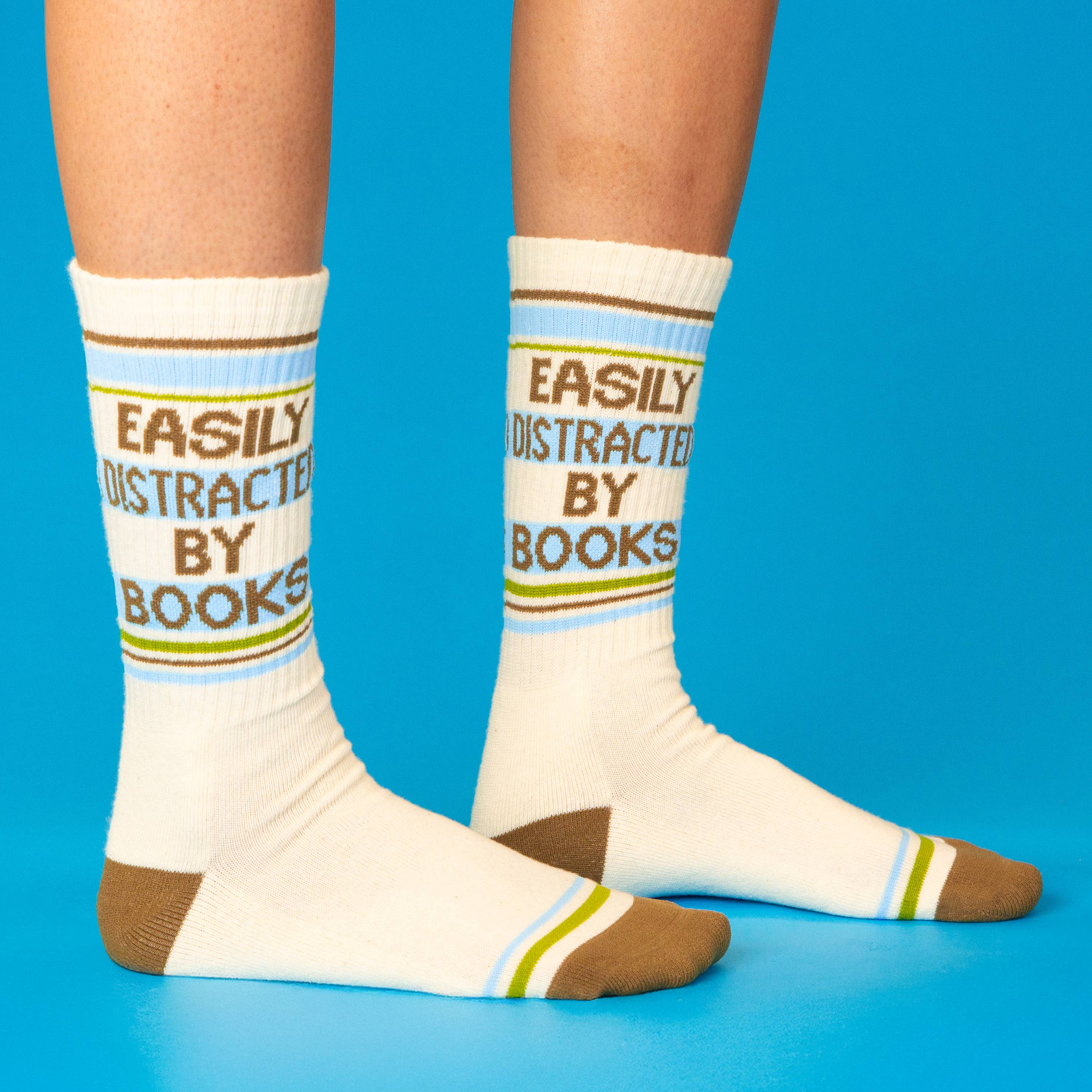 Gumball Poodle – Großhandel Socken - Unisex – Leicht abgelenkt von Büchern Gym Crew Socken6