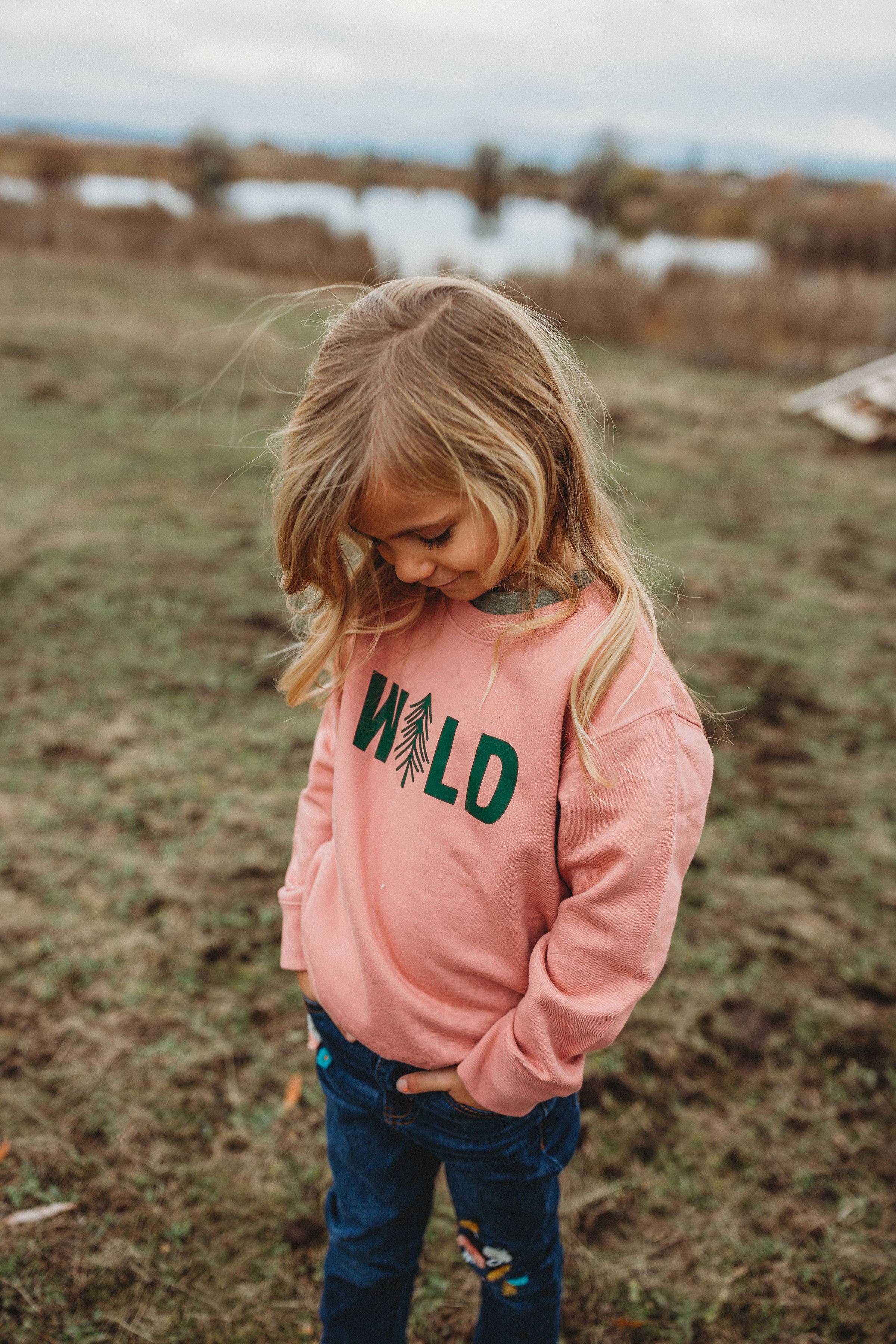 Made of Mountains - Wholesale Sweatshirt - Kinderen - WILD Tree Crew voor kinderen3