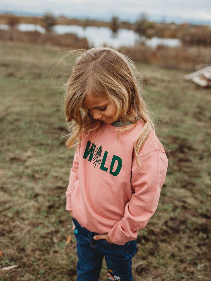 Made of Mountains - Wholesale Sweatshirt - Kids - WILD Tree Kids Crew3