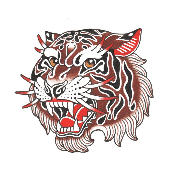 Tony Ray - Wholesale Temporary Tattoo - Kids - Ferocious Fangs Tattoos3