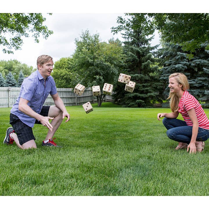 Yard Games – Engroshandel Terninger – Kæmpestore træterninger til udendørs spil5