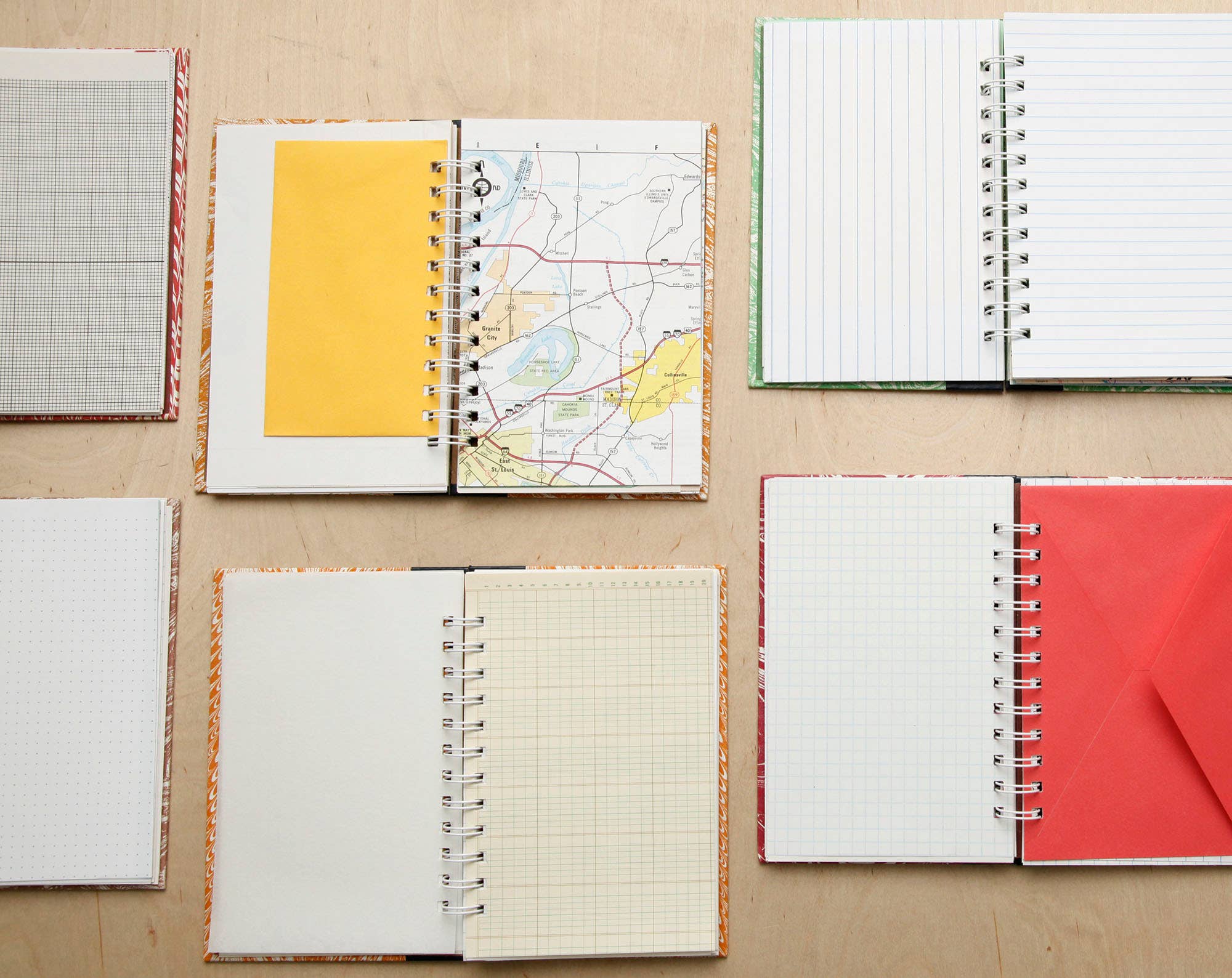 Original Brooks - Wholesale Notebook - Handcrafted Wirebound Notebook5