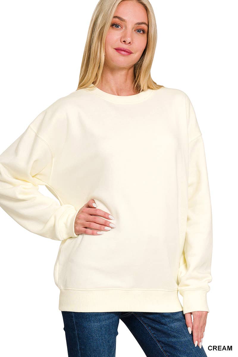 42POPS – wholesale Sweatshirt – Women's – ",.._ Fleece Round Neck Sweatshirts44