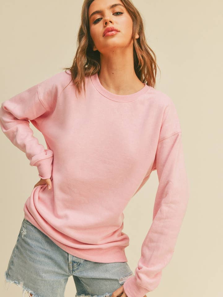 Honestee - Wholesale Sweatshirt - Women's - Blank Long Sleeve Sweatshirt19