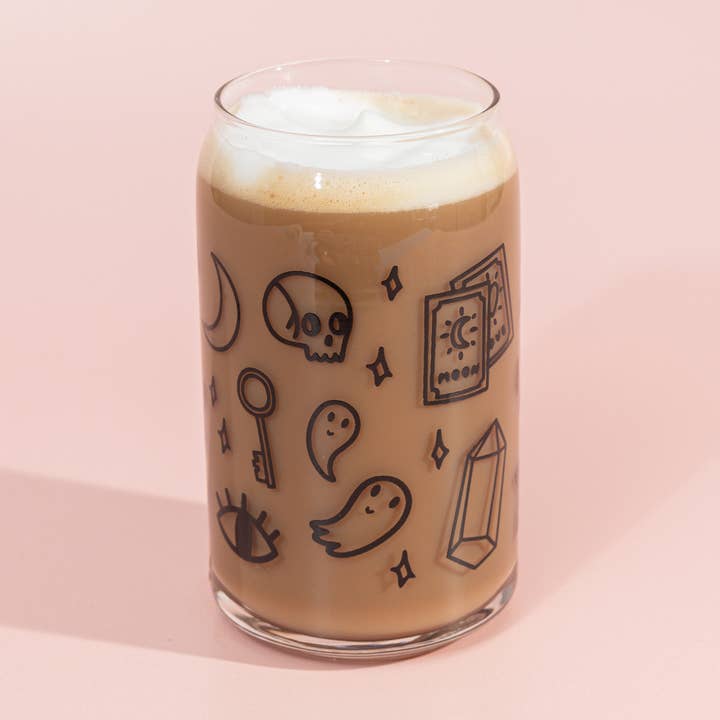 Glass Cup Spooky Stuff for wholesale by One Oliver