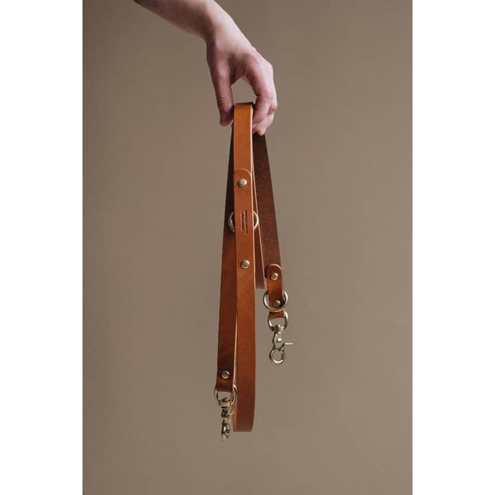 BAND&ROLL – trela - Cão por atacado – Guia de couro para cachorro para usar transpassado no corpo12