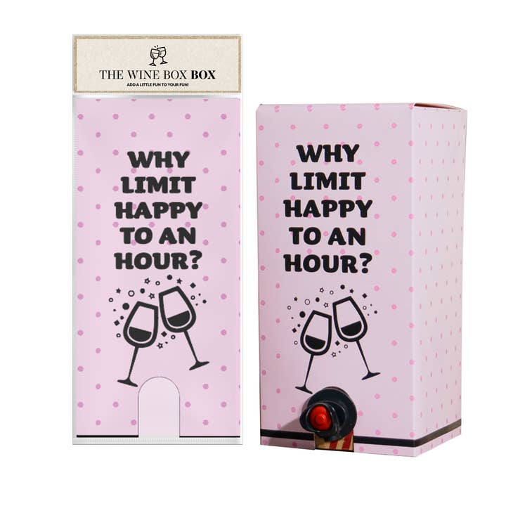 Porquê Limitar Happy to An Hour por atacado de The Wine Box Box