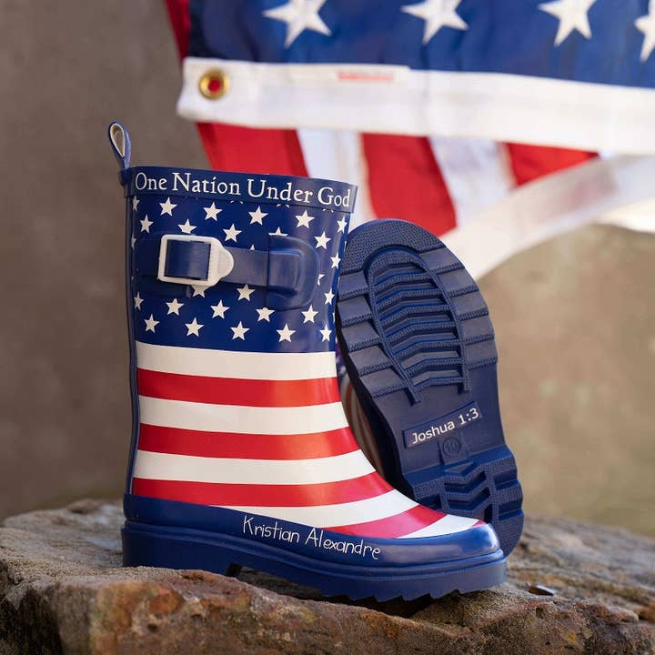 Botte de pluie USA pour la vente par Kristian Alexandre