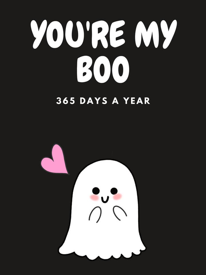 You're My Boo - Quality Love Card for wholesale by Alexis S Photography