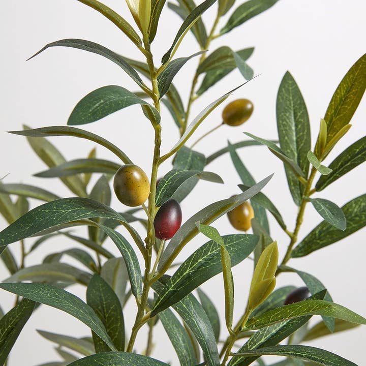 CG Hunter - Wholesale Artificial Plant - Artificial Olive Topiary Tree with Mediterranean Pot