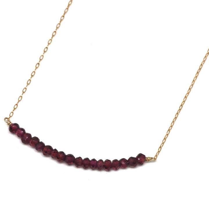 Azki Jewelry - Wholesale Pendant/Charm Necklace - Gemstone Bar Necklace3