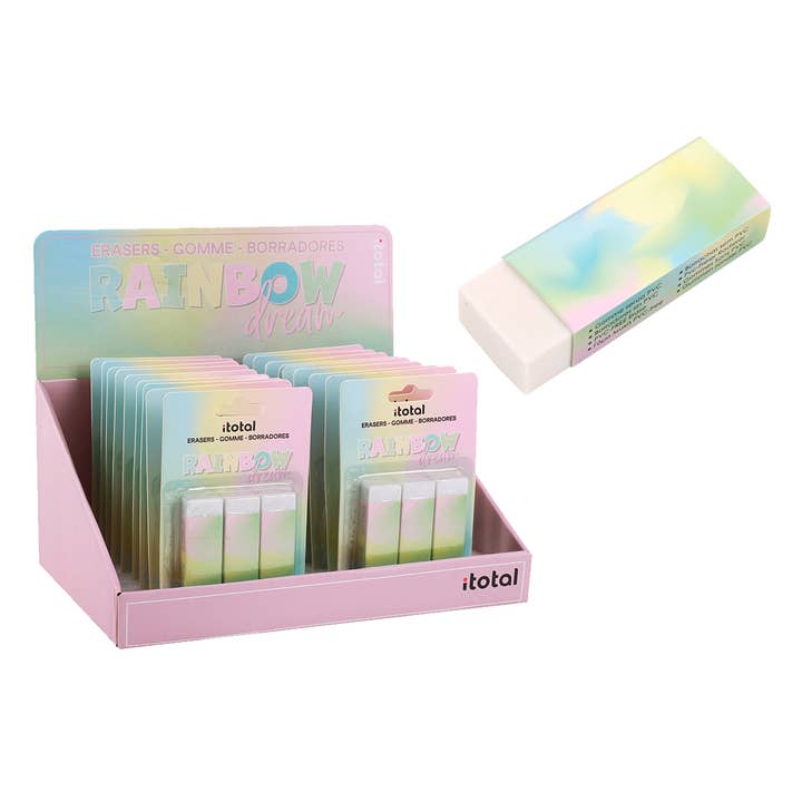 Gomma Rainbow Dream - Display 18 Pz per la vendita all'ingrosso da parte di I-Total, I-Drink