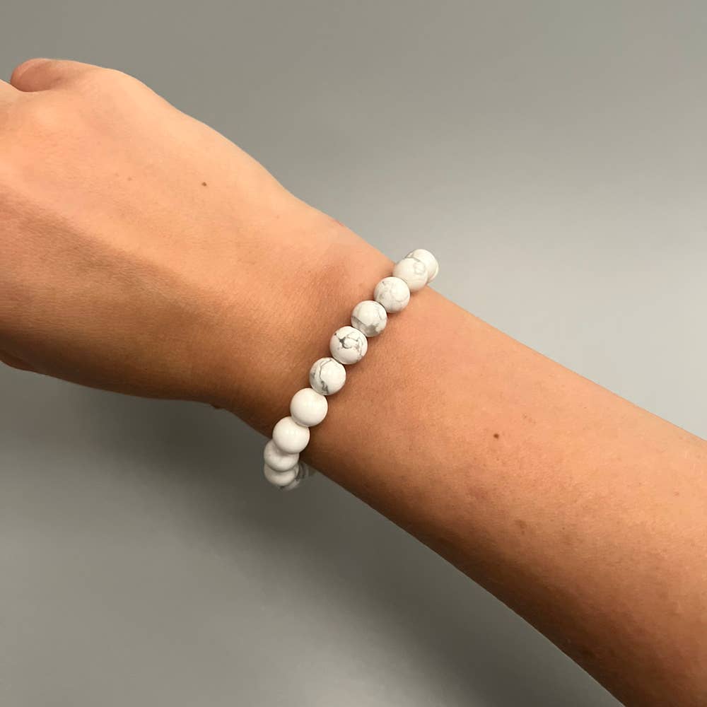 VIE - Venta al por mayor Pulsera de cuentas - Pulsera de cristal de 8 mm77