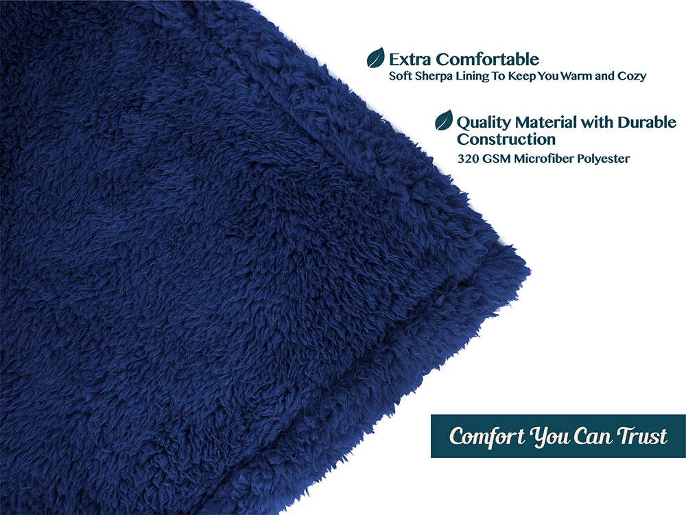 Pavilia - Wholesale Throw Blanket - Plush Shaggy Sherpa Blanket93
