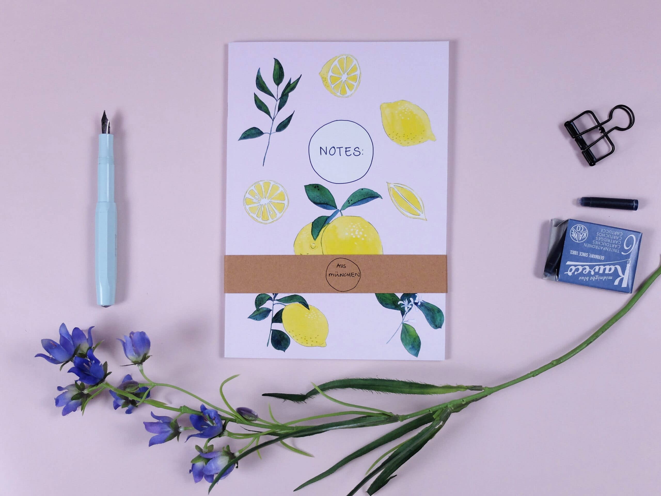 Wonder Of Today - Venta al por mayor Cuadernos - Cuaderno A5 con diseño de limones4