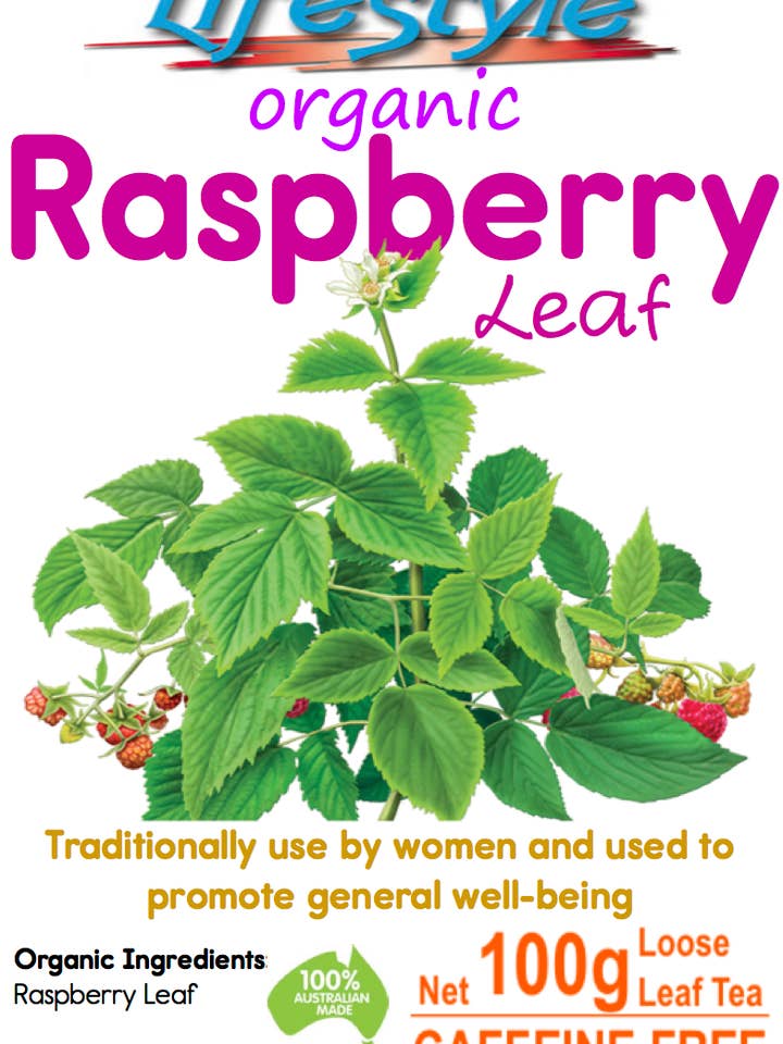 Feuille de framboisier - Feuille en vrac pour la vente par Australian Tea House