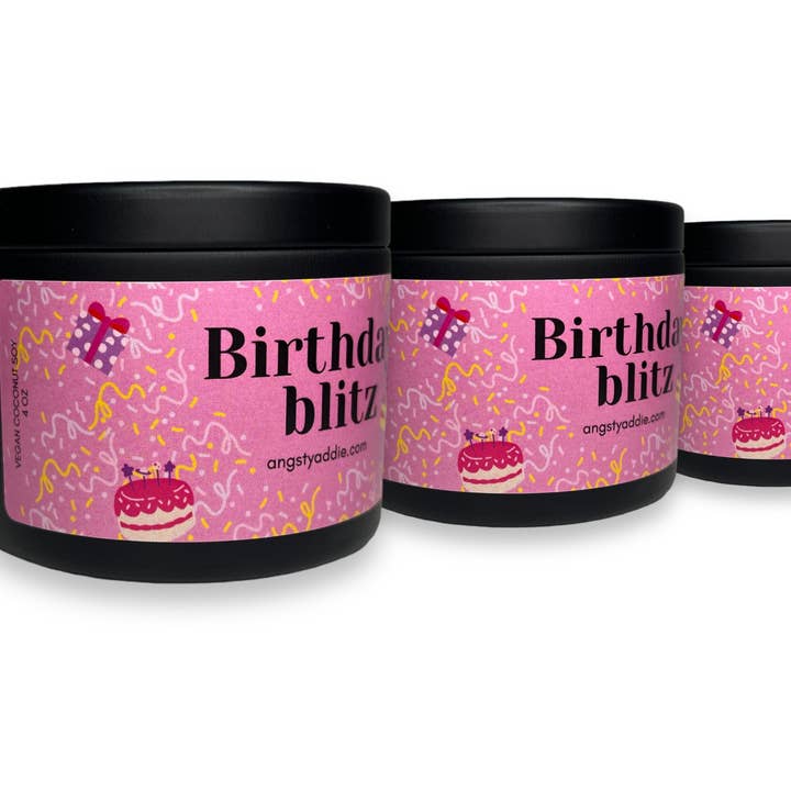 Angsty Addie - Wholesale Jar/Filled Candle - Birthday cake candle, birthday gift for women3