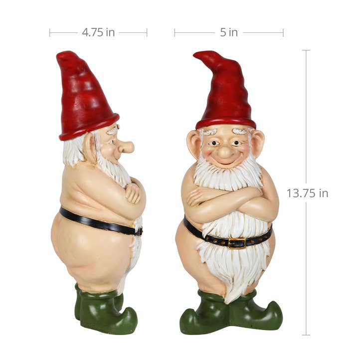 Exhart - Wholesale Garden Gnome - Naked Ned Garden Gnome6