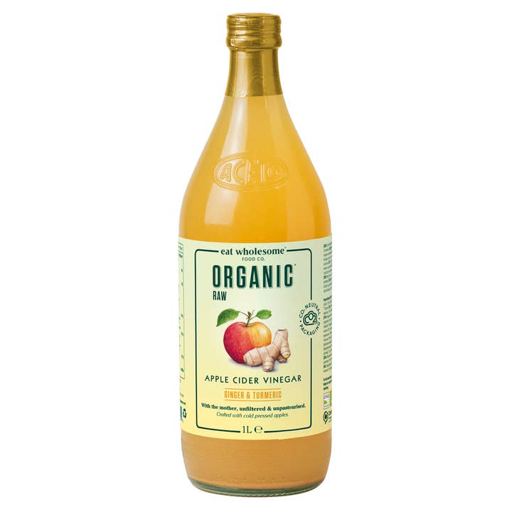 Organic Apple Cider Vinegar - Ginger, Turmeric & Chilli 1 L for wholesale by Eat Wholesome