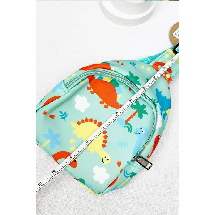 MIX COLOR Cute Dinosaur Crossbody Chest Bag for wholesale on Faire