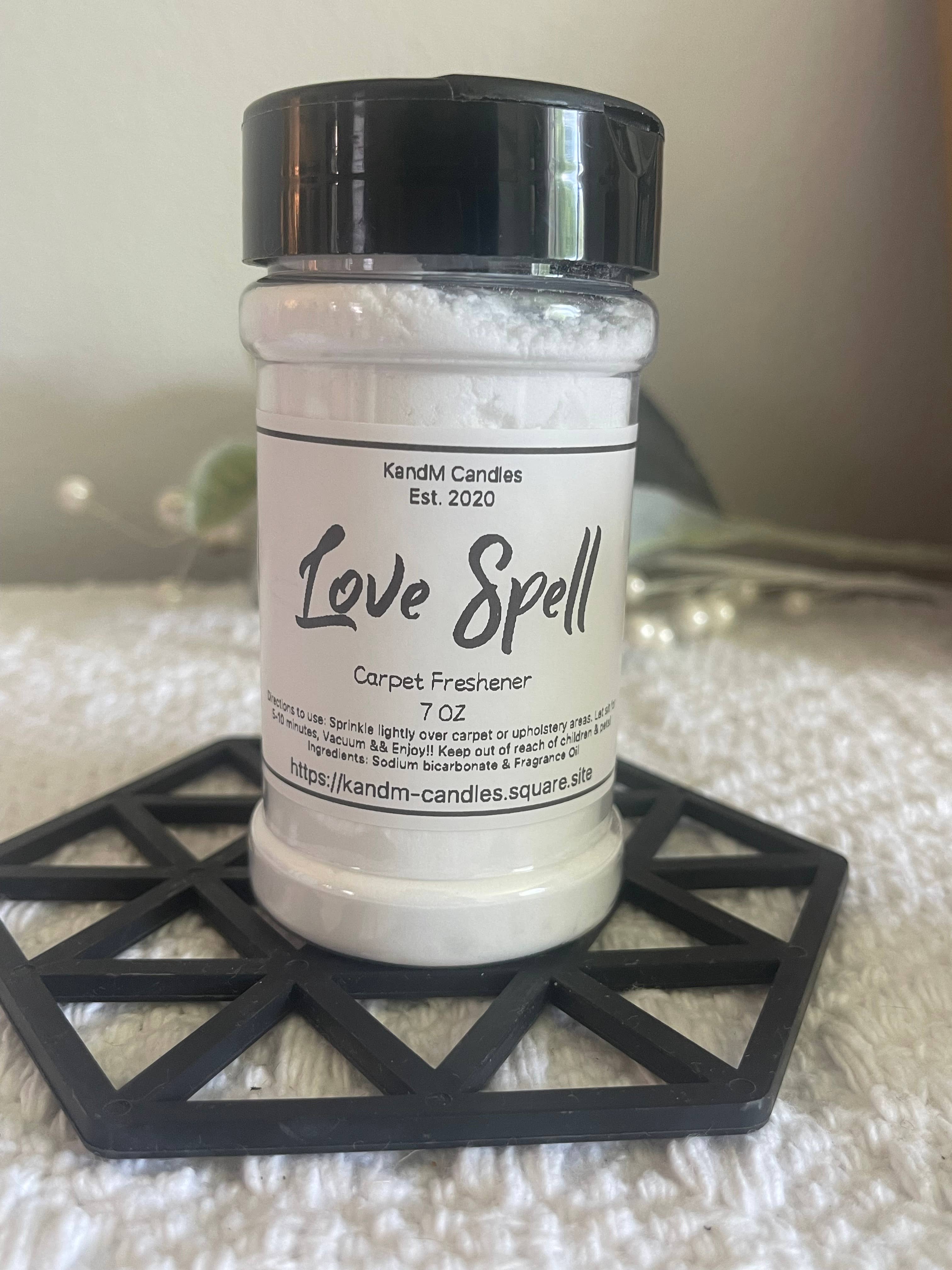 KandM Candles and Decor - Wholesale Rug Cleaner - 7 Oz Carpet Freshner1