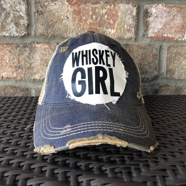 BohoGroove - Wholesale Baseball Cap - Women's - Whiskey Girl Hat, Women’s Ball Cap
