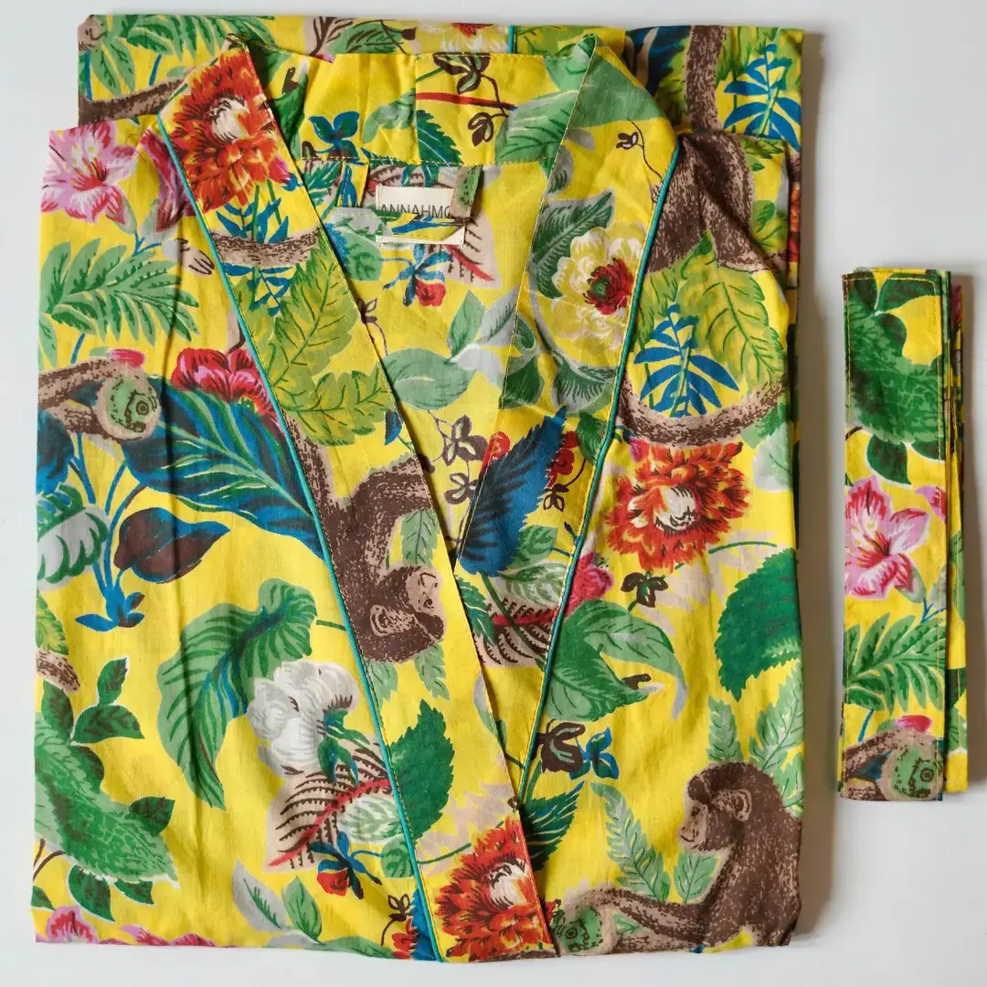 Annahmol - Vendita all'ingrosso Vestaglia - Unisex - Kimono/Accappatoio in Cotone Taglia Unica: Stampe Assortite: MIGLIOR VENDITORE10