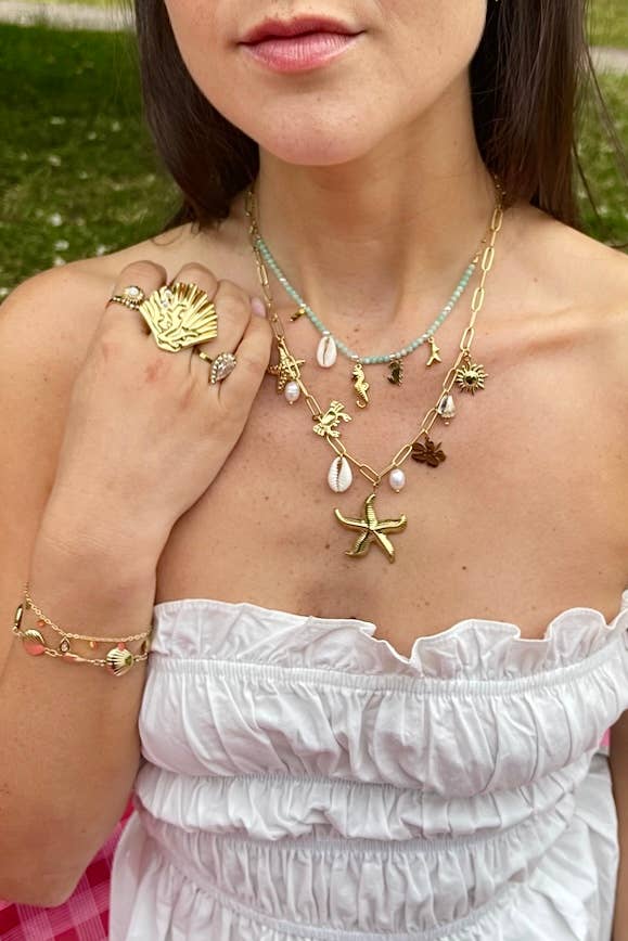 Or Colliers en acier inoxydable 224AQ126 en vente sur Faire1