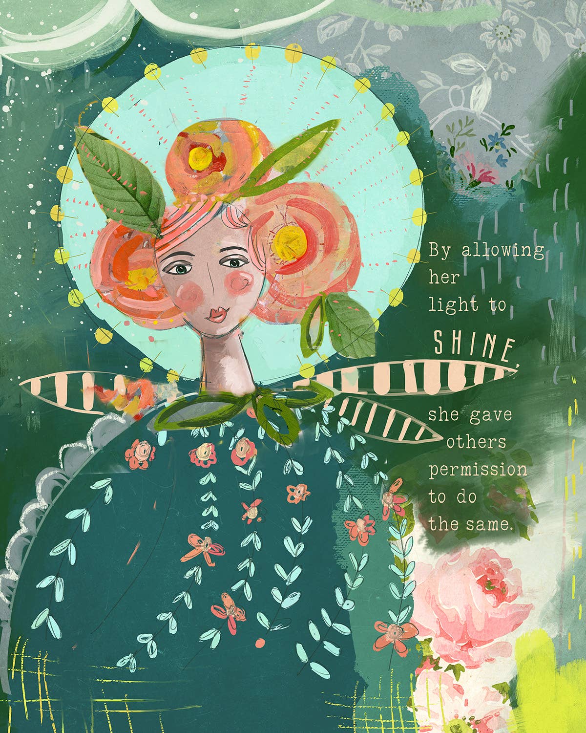 Kelly Rae Roberts - Wholesale Art print - Your Light Is Needed - Print1