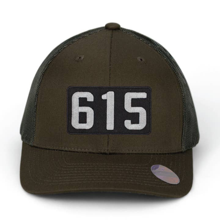 Cotton Mule - Wholesale Trucker Hat - Unisex - 615 Area Code Patch Trucker Hat1