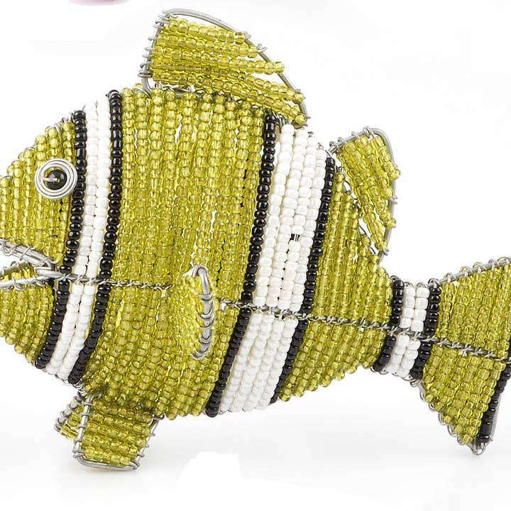 Beadworx By Extol Accessories Ltd. - Wholesale Sculpture - Clown Fish, Asst Set of 3