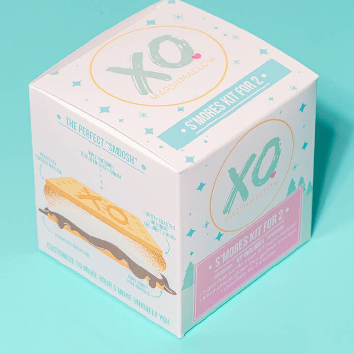 XO Marshmallow – wholesale DIY food kit – S'mores Kits for 2