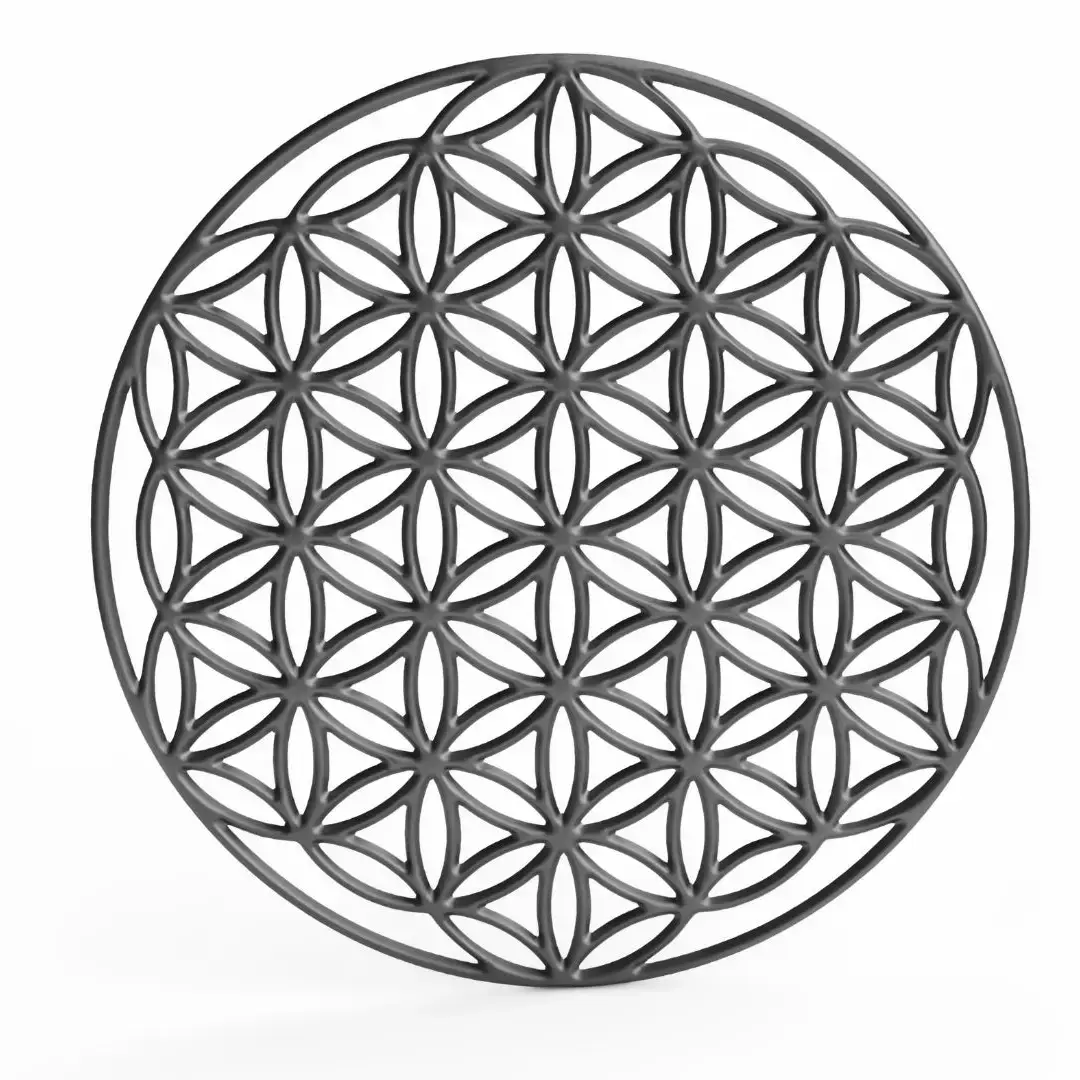 Vairagya Yogashala - Wholesale Meditation Supplies - Flower of Life Tuning Fork: 128Hz (Unweighted)1