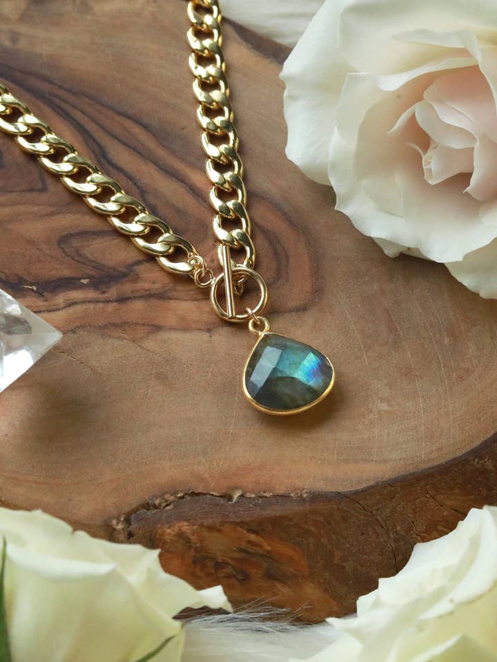 Aurora gouden ketting voor wholesale door Malabella Jewels