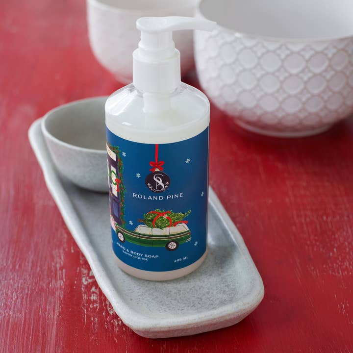 Home for the Holidays Roland Pine Hand & Body Wash for wholesale by Soap & Paper Factory