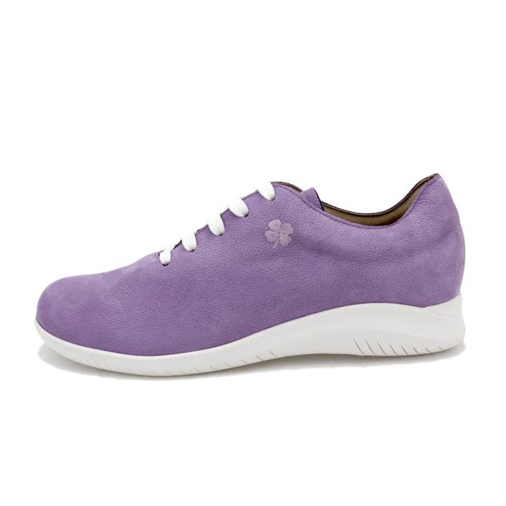 Chaussure Respectueuse Nubuck Lilas 255991 pour la vente par PieSanto