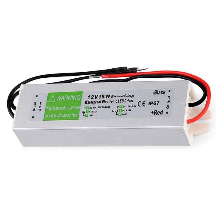 Ledsone - Wholesale Power Adapter - IP67 DC 12V Waterproof LED Driver LED Power Supply Ledsone Transformer ~ 449017